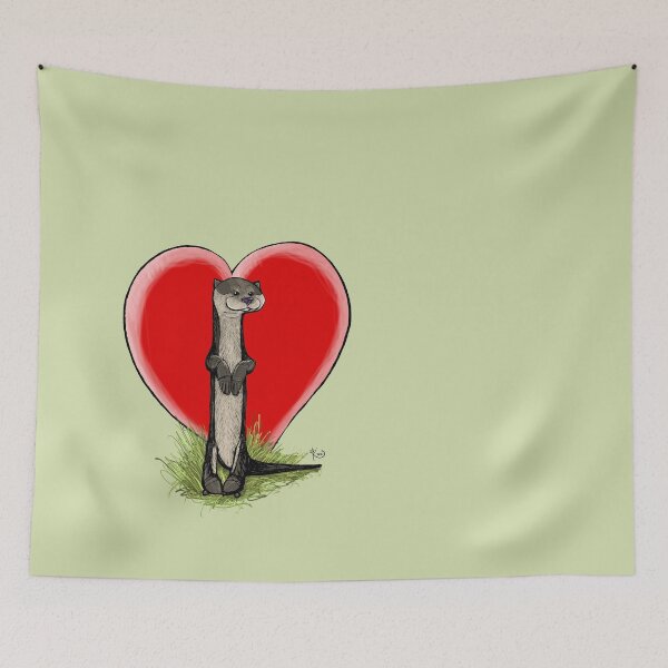 Item preview, Otter Valentine designed and sold by KipeArtworks.