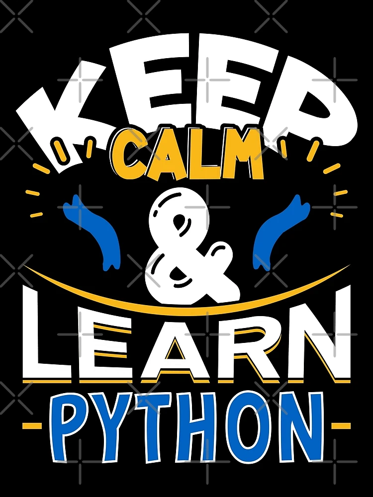 Thumbnail 3 of 3, Scarf, Python Programming Keep Calm and Learn Python designed and sold by MadPanda.