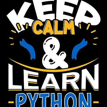 Artwork thumbnail, Python Programming Keep Calm and Learn Python by MadPanda