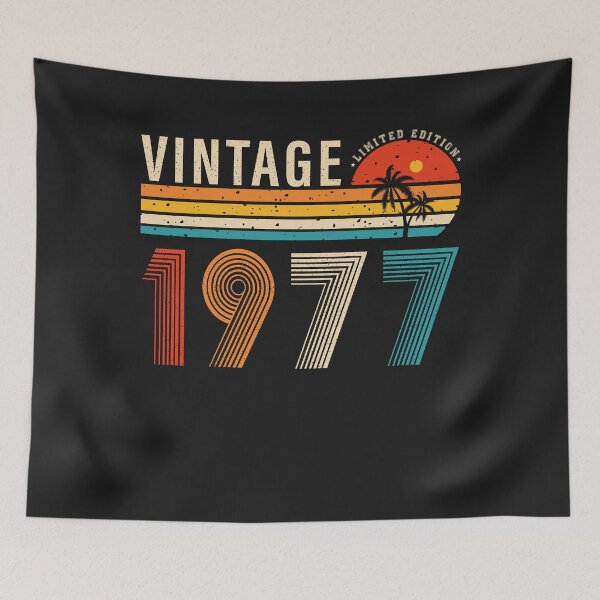 Item preview, 45 Years Old Vintage 1977 Limited Edition 45th Birthday designed and sold by NabShirts ⭐⭐⭐⭐⭐.
