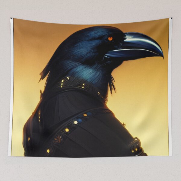 Item preview, Raven, the Enigmatic Crow designed and sold by MrJuddart.