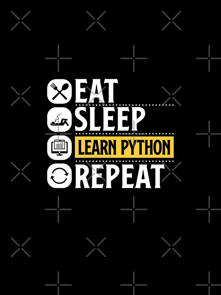 Thumbnail 4 of 4, Samsung Galaxy Phone Case, Python Programming Eat Sleep Learn Python Repeat designed and sold by MadPanda.