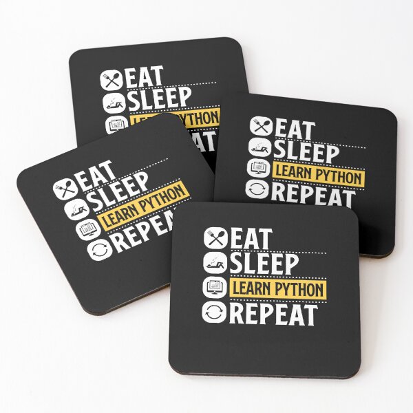 Item preview, Python Programming Eat Sleep Learn Python Repeat designed and sold by MadPanda.