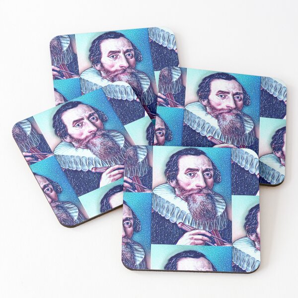 Item preview, Johannes Kepler Artwork | Johannes Kepler Portrait | Johannes Kepler Wall Art  designed and sold by Suyogsonar25.