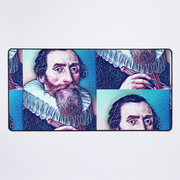Item preview, Johannes Kepler Artwork | Johannes Kepler Portrait | Johannes Kepler Wall Art  designed and sold by Suyogsonar25.