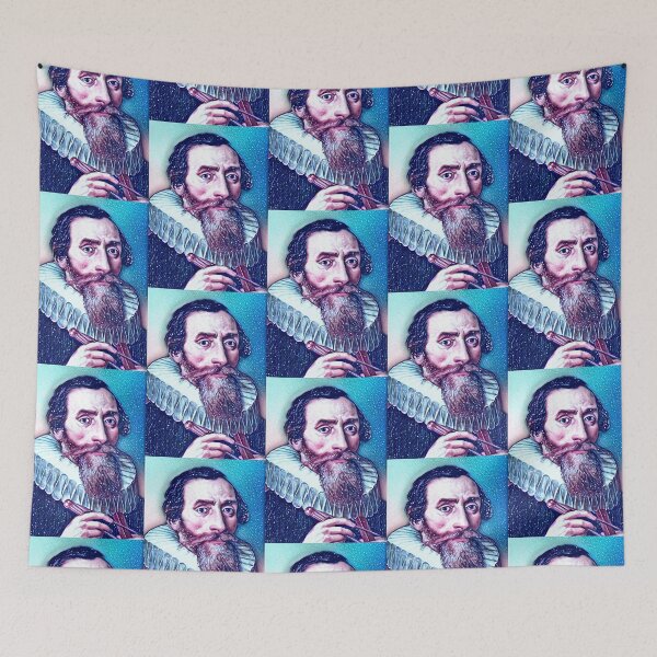 Item preview, Johannes Kepler Artwork | Johannes Kepler Portrait | Johannes Kepler Wall Art  designed and sold by Suyogsonar25.