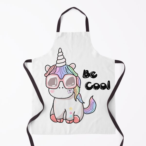 Item preview, Cute rainbow hair unicorn  designed and sold by Loveartse.
