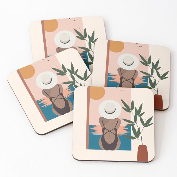 Item preview, Boho woman, woman on hat style designed and sold by Arctic frame studio.