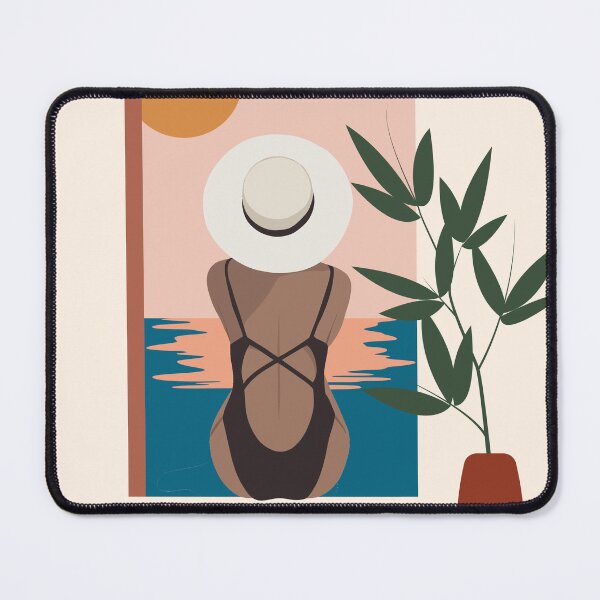 Item preview, Boho woman, woman on hat style designed and sold by Arctic frame studio.