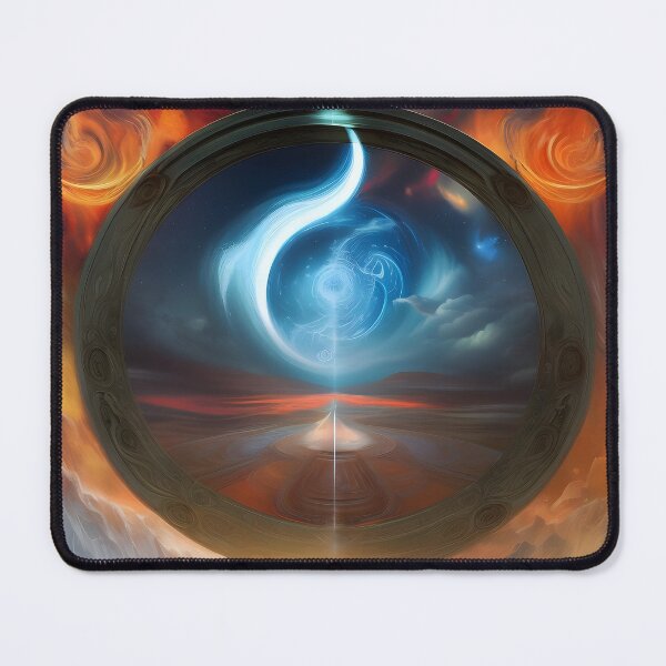 Item preview, Peeking through the portal designed and sold by sci-fAI.