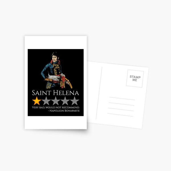 Item preview, Napoleon Bonaparte - History Of France - Saint Helena Island designed and sold by Styrman.