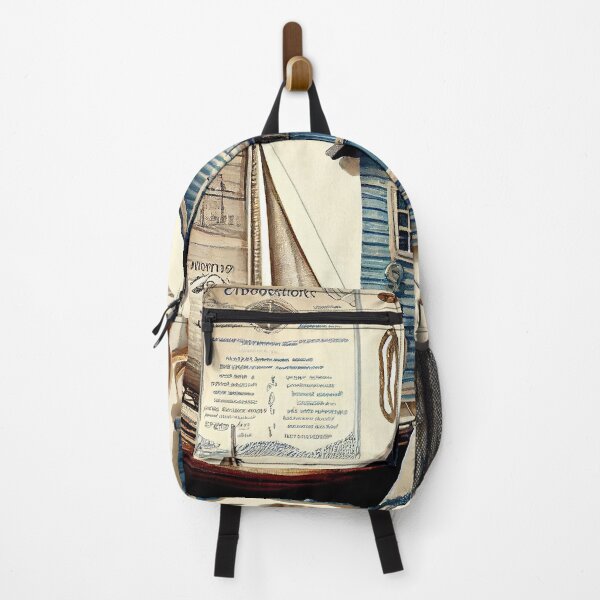 Item preview, Beach House with a Sailboat Old Look designed and sold by Fitbys.