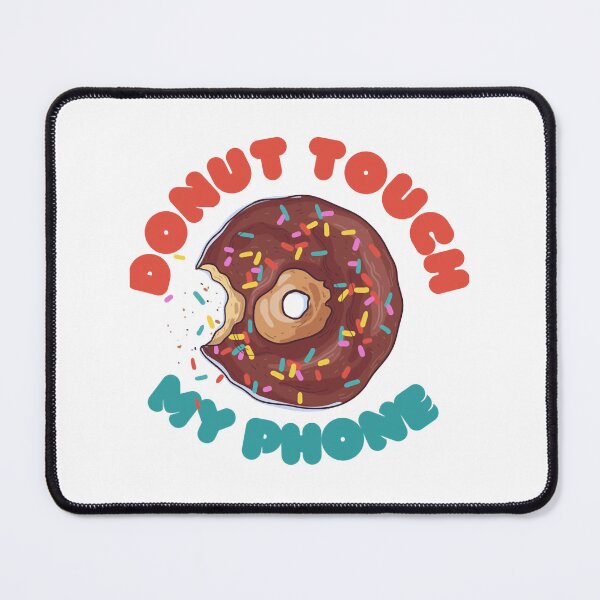 Item preview, Chocolate Donut Touch My Phone Vintage Tri-blend . designed and sold by RcnArtDesignsx.