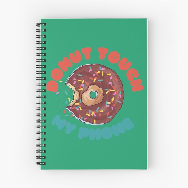 Item preview, Chocolate Donut Touch My Phone Vintage Tri-blend . designed and sold by RcnArtDesignsx.