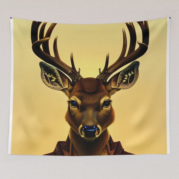 Item preview, Buck, the Rugged Deer designed and sold by MrJuddart.