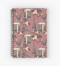Canberra: Australia's Capital Territory - Mauve Spiral Notebook