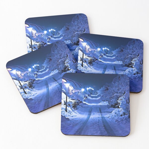 Item preview, Beautiful winter night  designed and sold by LukaAARTt.