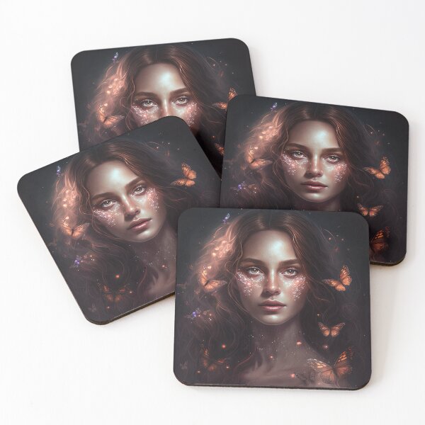 Item preview, Woman in a Butterfly World designed and sold by Juliascutecornr.