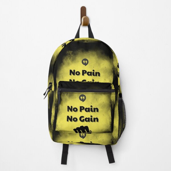 Item preview, No Pain No Gain Daily Gym Motivation designed and sold by nirmalsawlani.