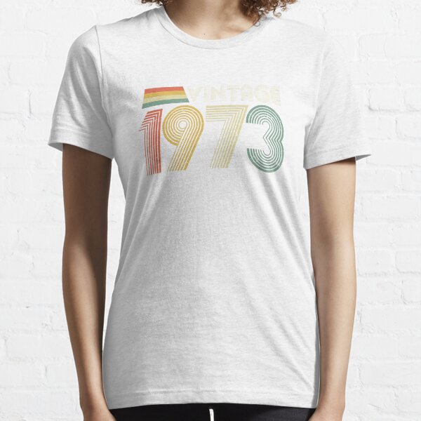 Vintage 1973, 50th Birthday Gift Essential T-Shirt