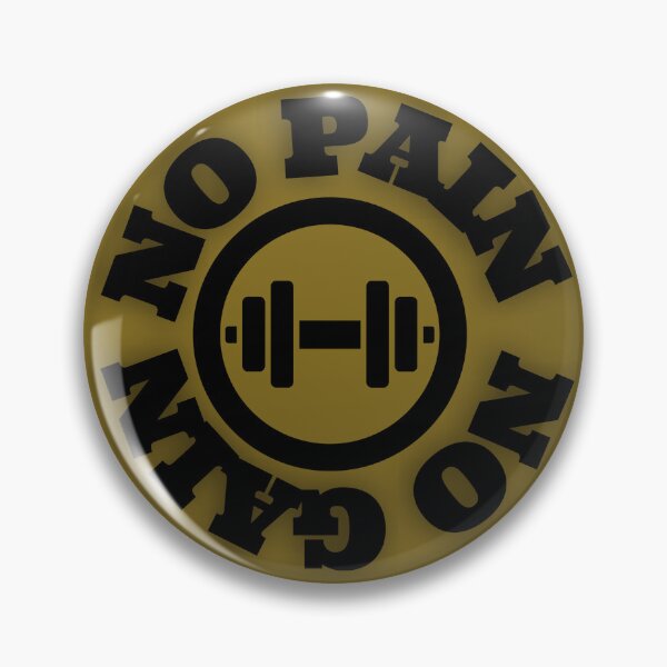 Item preview, No Pain No Gain Extreme Gym Motivation designed and sold by nirmalsawlani.
