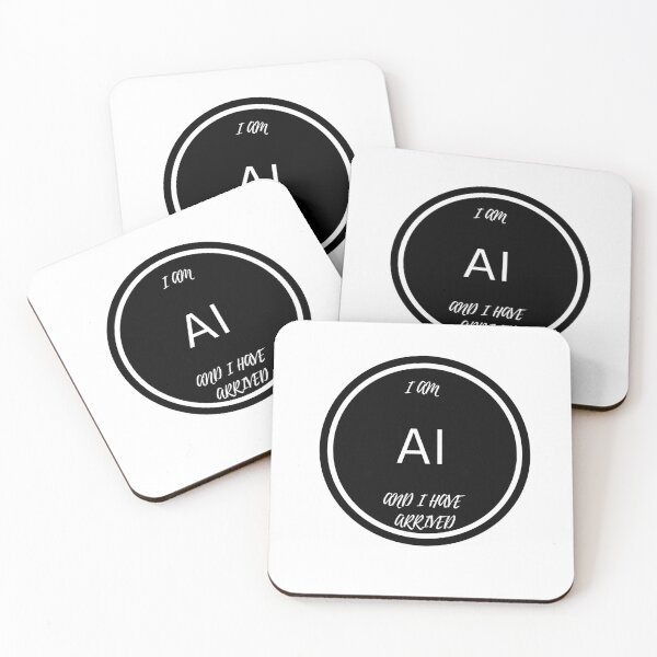 Item preview, I AM AI AND I HAVE ARRIVED designed and sold by Finds.