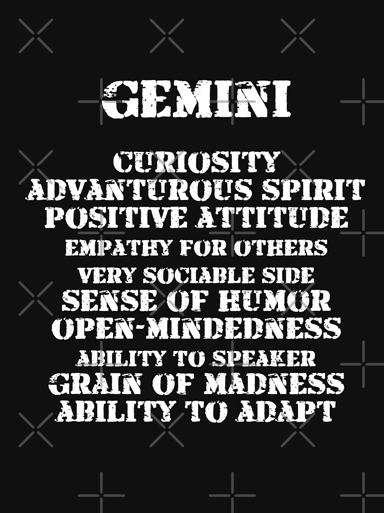 GEMINI Zodiac sign The 10 strengths of Gemini Essential T Shirt