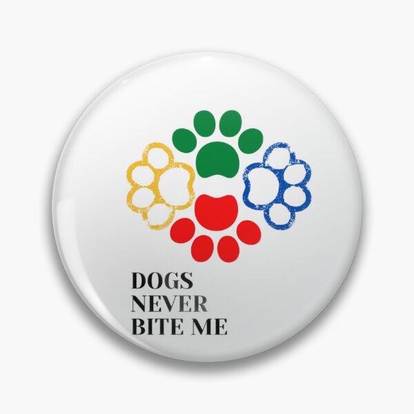 Item preview, dog distraction NEVER BITE ME designed and sold by ARTISTOPRO.