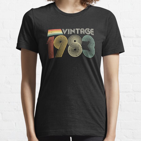 Vintage 1983, 40th Birthday Gift Essential T-Shirt