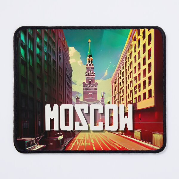 Item preview, Moscow USSR Retrofuturism designed and sold by ASwissBear.