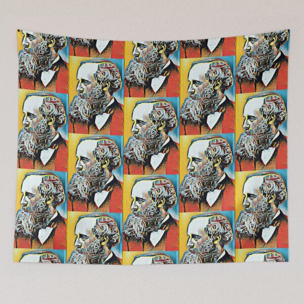 Item preview, James Clerk Maxwell Artwork | James Clerk Maxwell Portrait | James Clerk Maxwell Wall Art  designed and sold by Suyogsonar25.