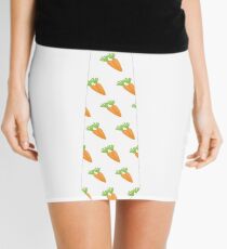 Carrot Poke Emoji Mini Skirt
