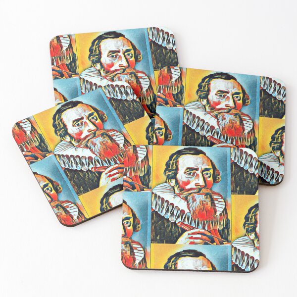 Item preview, Johannes Kepler Artwork | Johannes Kepler Portrait | Johannes Kepler Wall Art  designed and sold by Suyogsonar25.