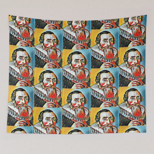 Item preview, Johannes Kepler Artwork | Johannes Kepler Portrait | Johannes Kepler Wall Art  designed and sold by Suyogsonar25.