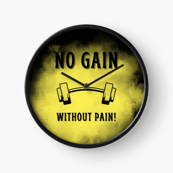 Item preview, No Pain No Gain Gym Motivation Monday designed and sold by nirmalsawlani.
