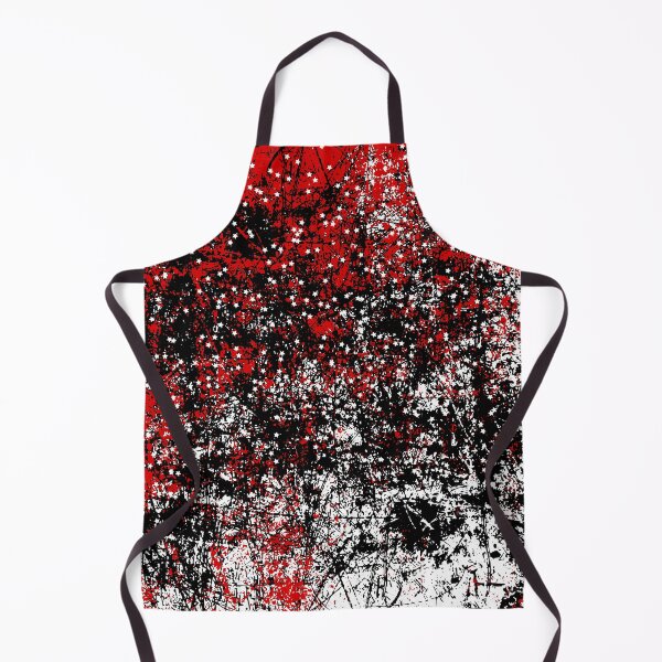 Aperçu de l'œuvre Éclaboussure de couleur de texture grunge rouge blanc et noir créée et vendue par humnoo.
