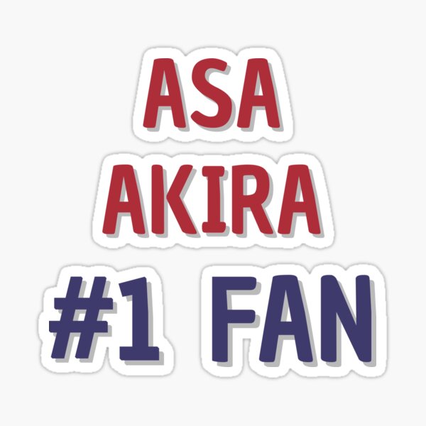 Item preview, Asa Akira - #1 Fan designed and sold by Rybariuns.