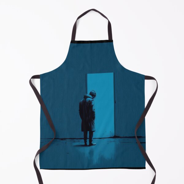 Artikelvorschau, Emotionale Kunst: Traurige Person in monochromatischem Blau entworfen und verkauft von nmichom.