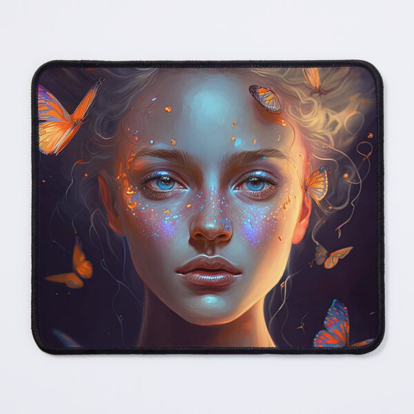 Item preview, Blonde Girl in a Butterfly World designed and sold by Juliascutecornr.