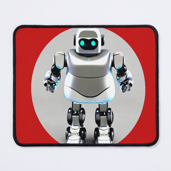Item preview, 3D robot stickers designed and sold by artesilenciosa.