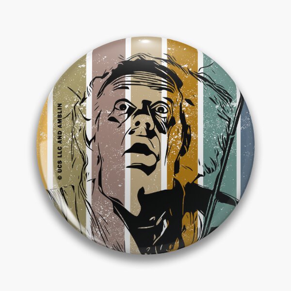 Item preview, Dr. Emmett Brown designed and sold by ValentinaHramov.