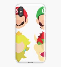 Super Mario Characters iPhone Case
