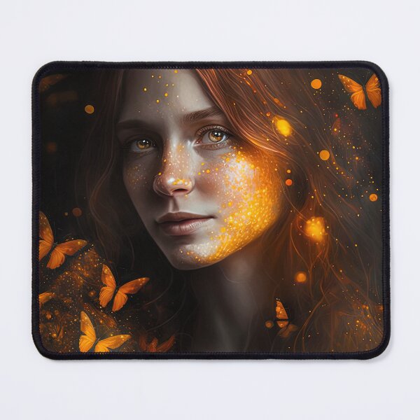 Item preview, Ginger Girl in a Butterfly World designed and sold by Juliascutecornr.