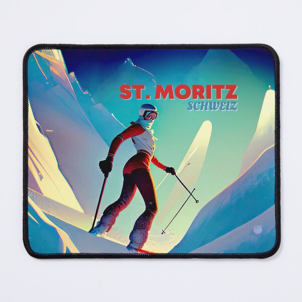 Item preview, St Moritz-Inspired Retrofuturism designed and sold by ASwissBear.