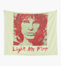 portrait of a musician Wall Tapestry