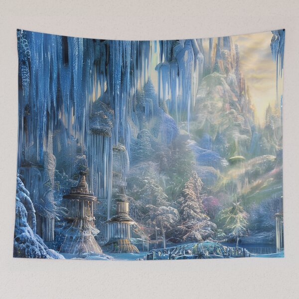 Item preview, Winter ice-castle no.3 designed and sold by moonspirits.