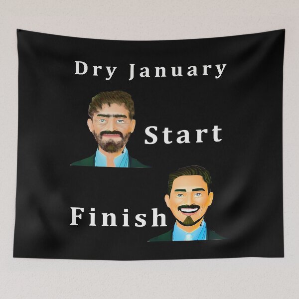 Item preview, Dry January designed and sold by CottagePop.