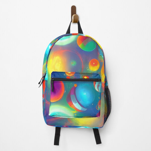 Item preview, Colorful abstract circle sphere shapes organic pattern for color lovers 3 designed and sold by vishalraifx.