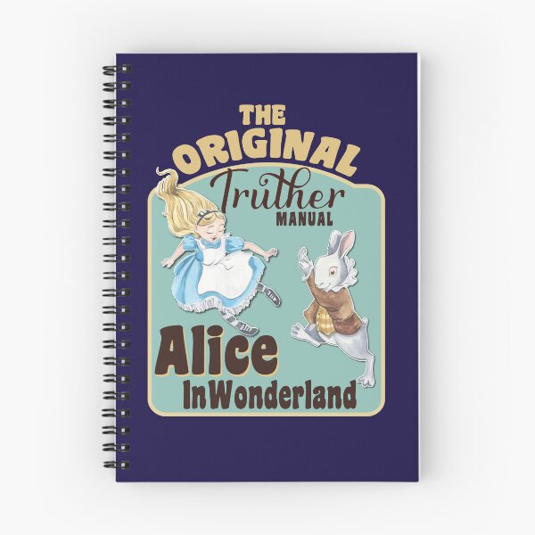 Item preview, Alice  and the White Rabbit - The Original Truther Manual designed and sold by TaraGbear.