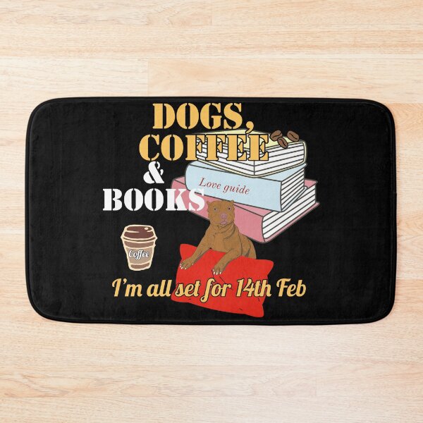Item preview, Dogs coffee and books readers quotes designed and sold by Beena83.